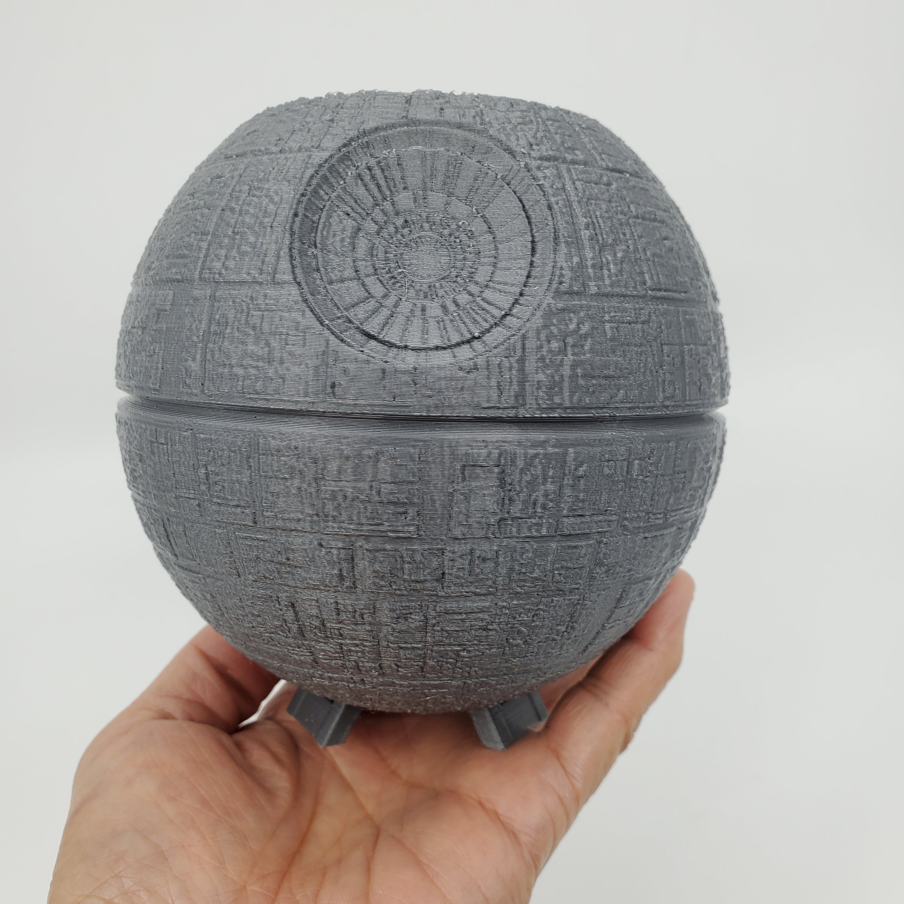 Death Star Inspired Succulent Planter