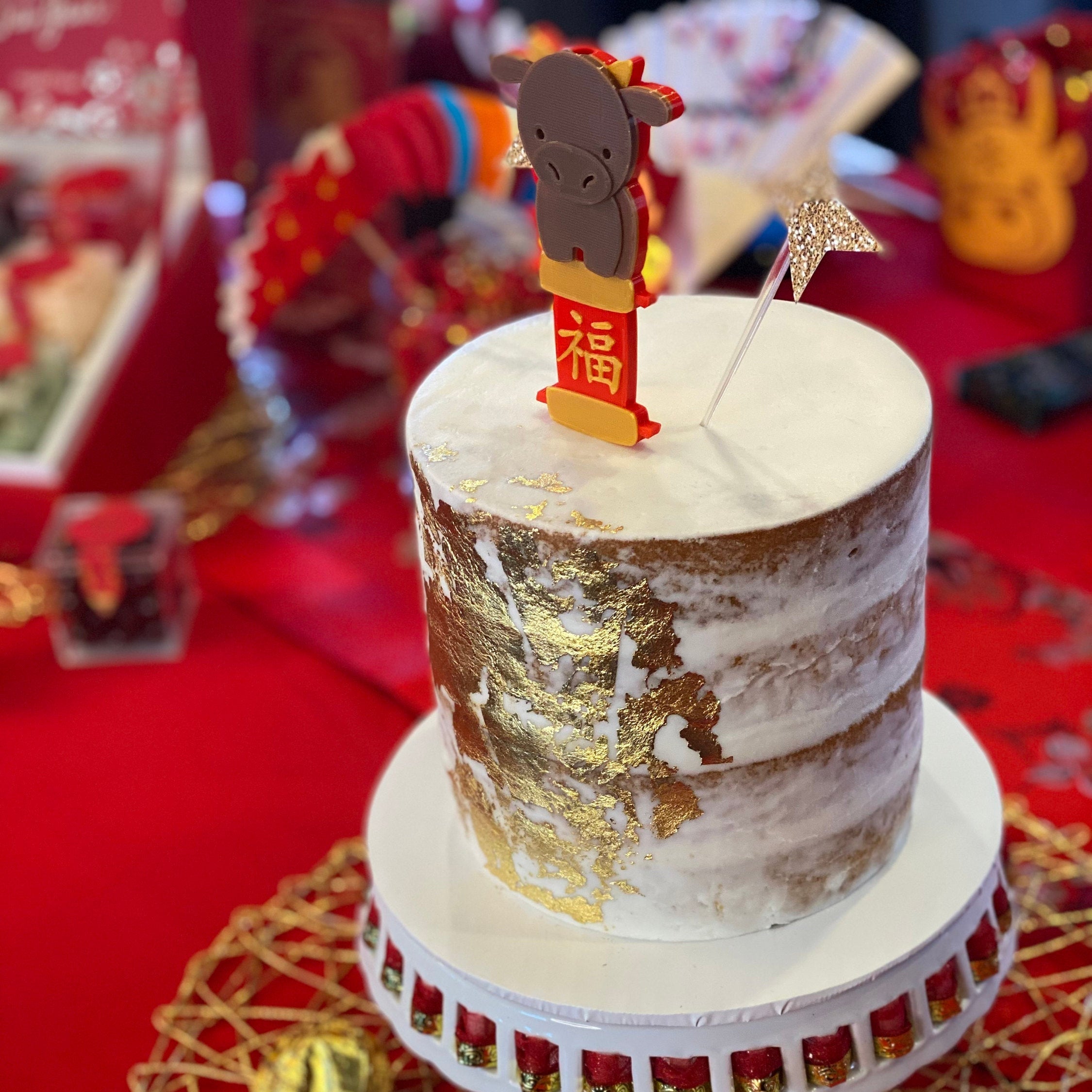 Year of the Rabbit Cake Topper