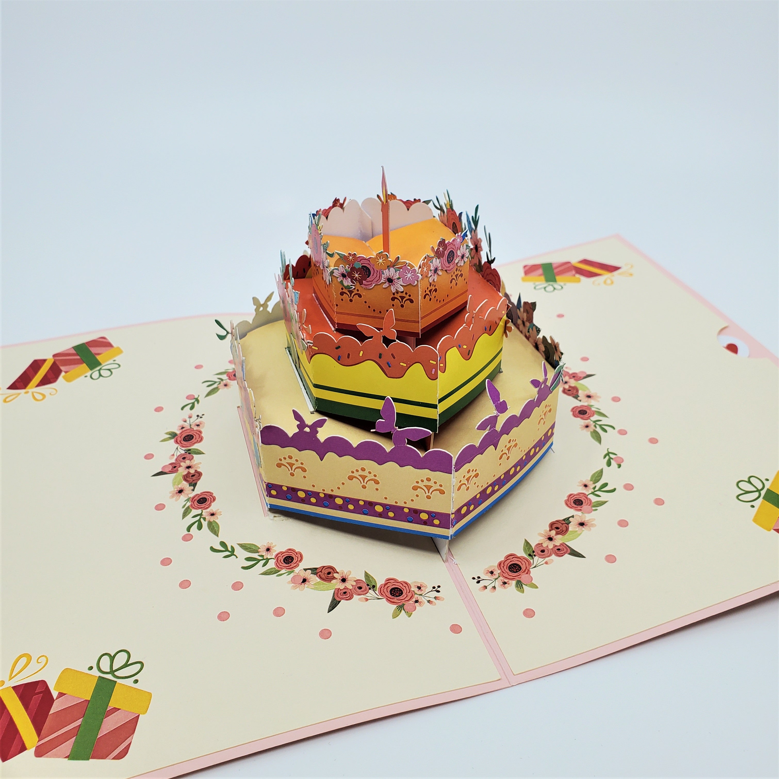 Birthday Cake 3D Card