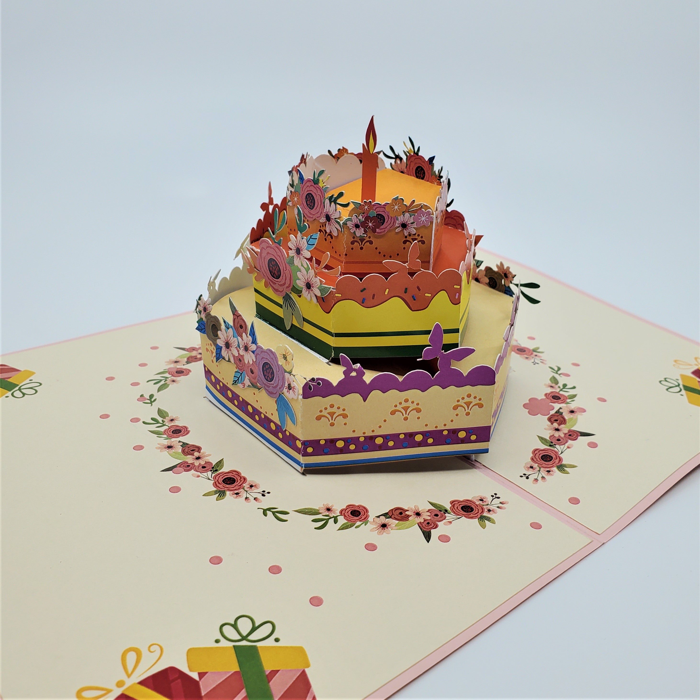 Birthday Cake 3D Card