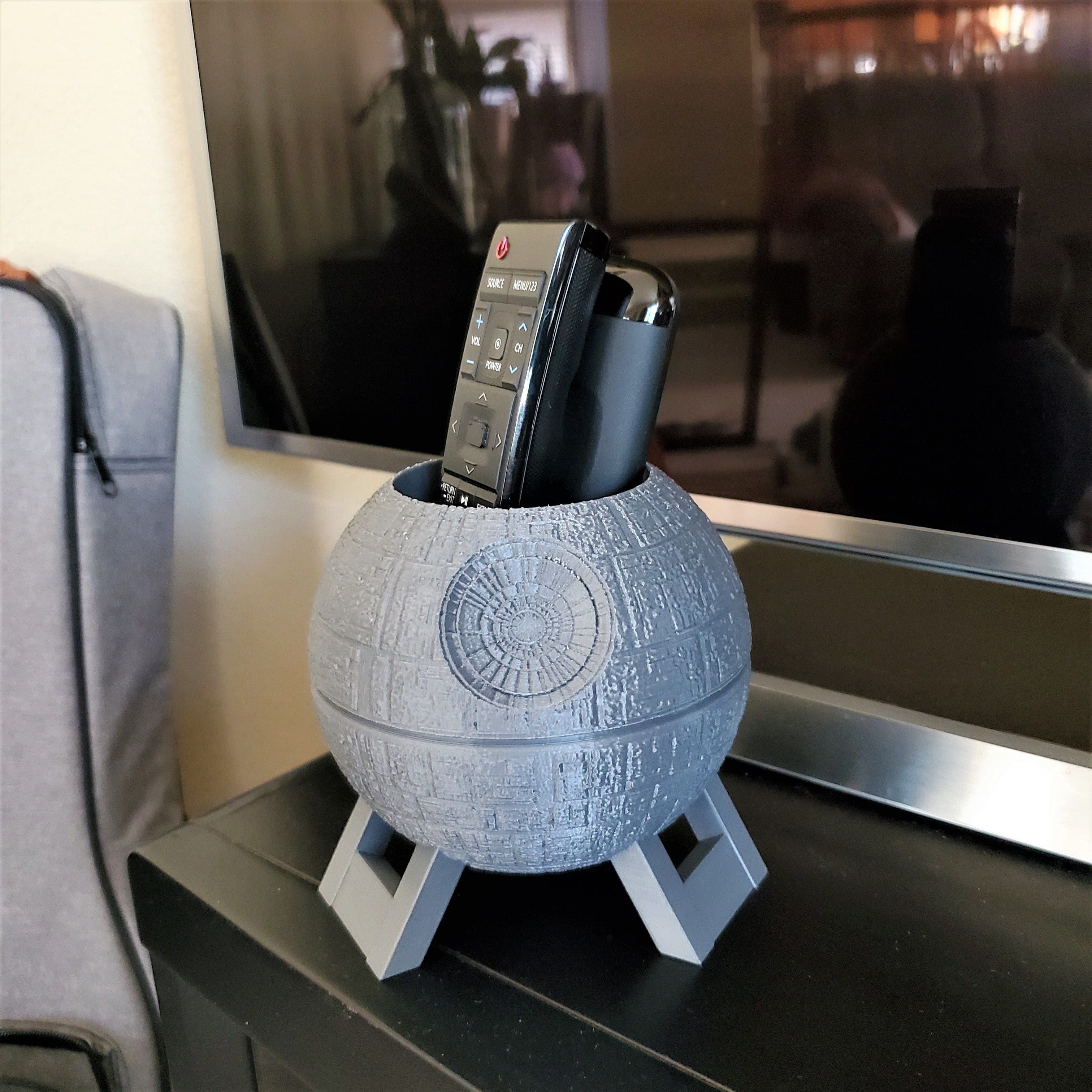 Death Star Inspired Succulent Planter