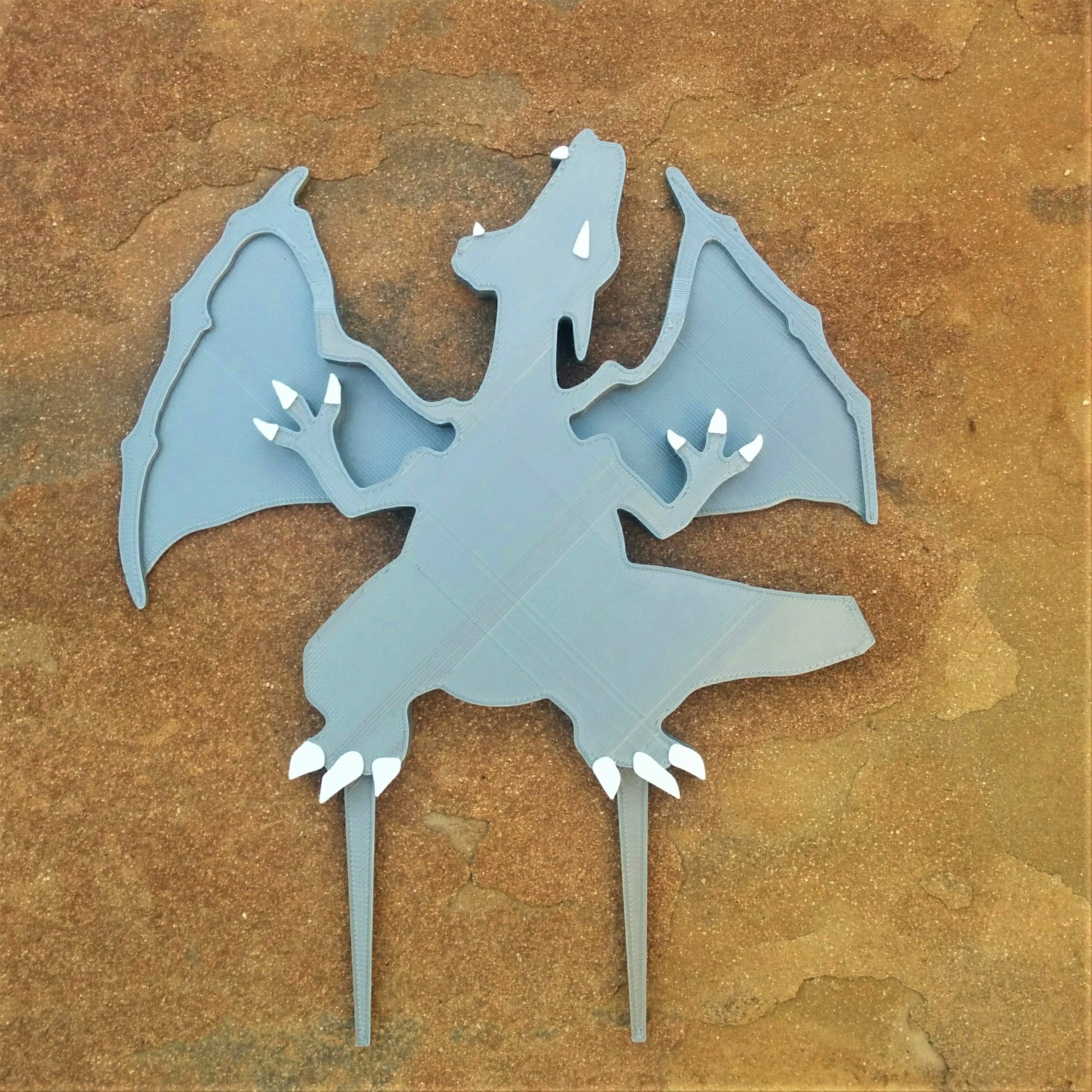 Dragon Cake Topper and Candle Holder