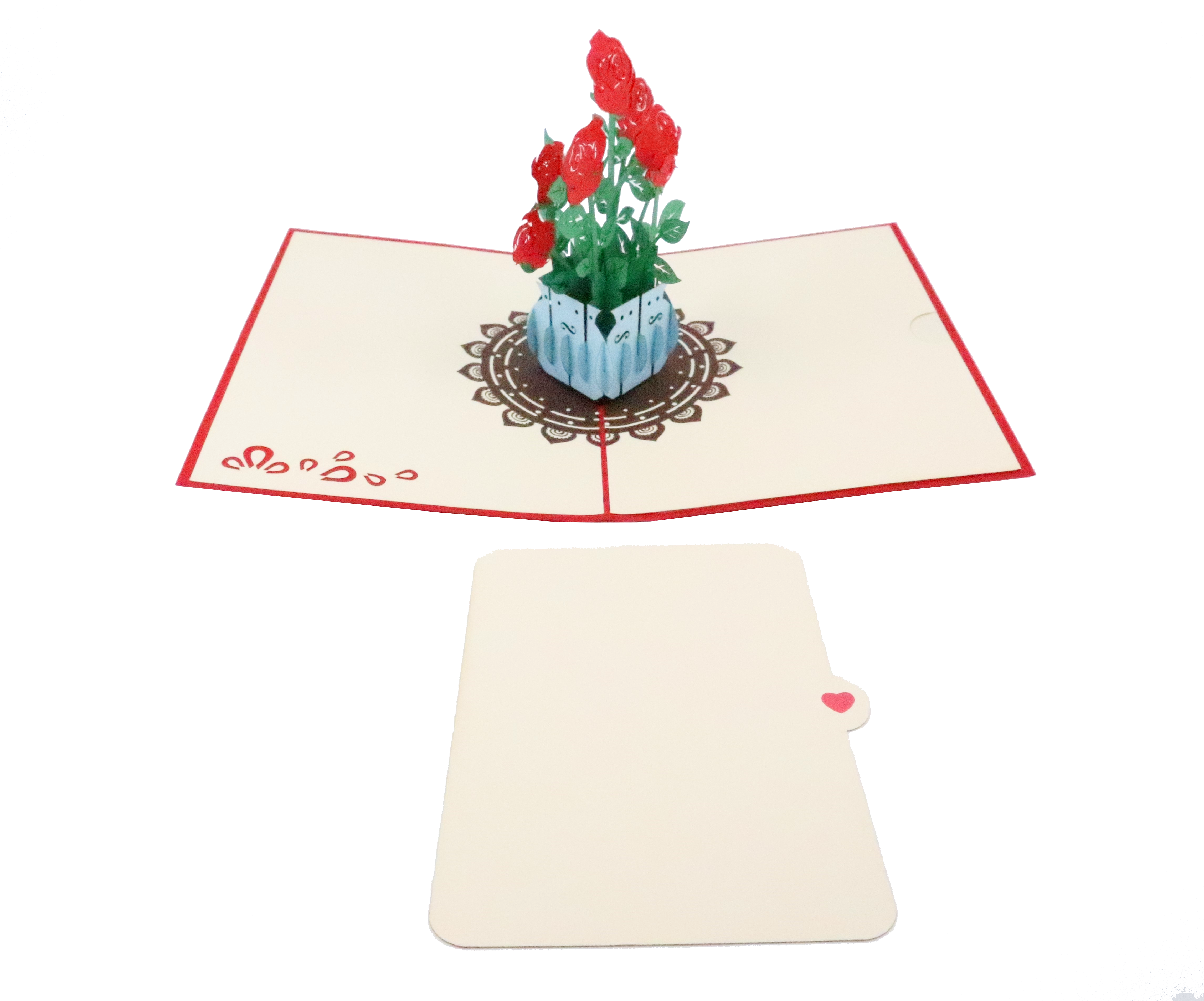 Roses 3D Card