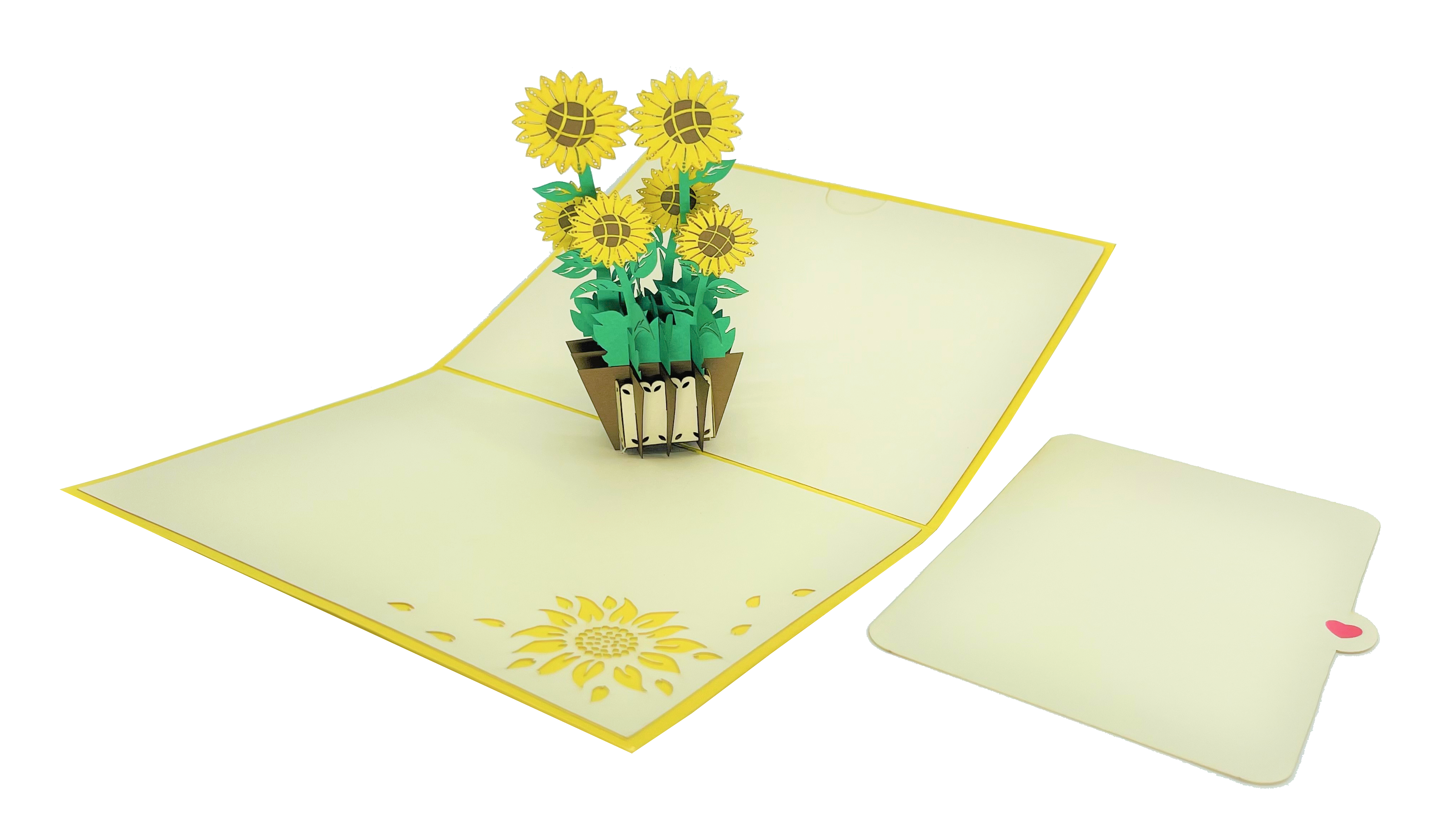 Sunflowers 3D Card